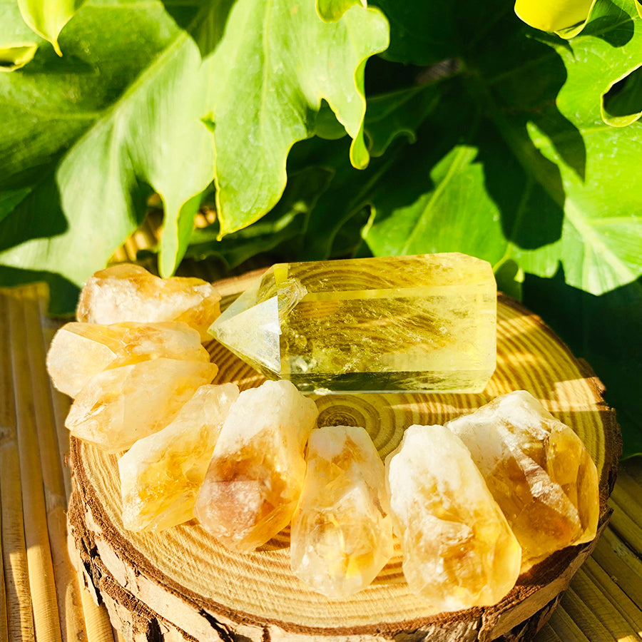 Citrine Wealth & Abundance 9-Crystal Set