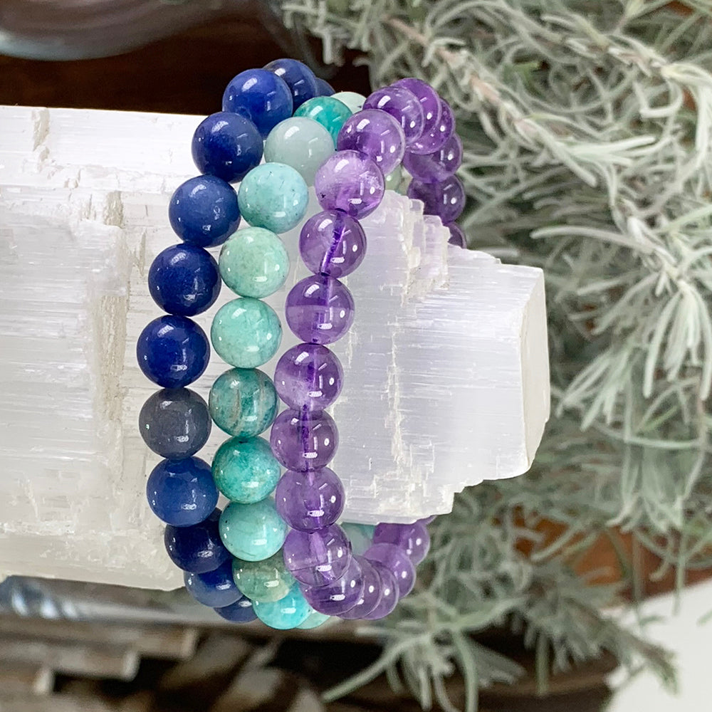 ♒ Aquarius - January 20th - February 18th Zodiac Astrology Bracelets Set