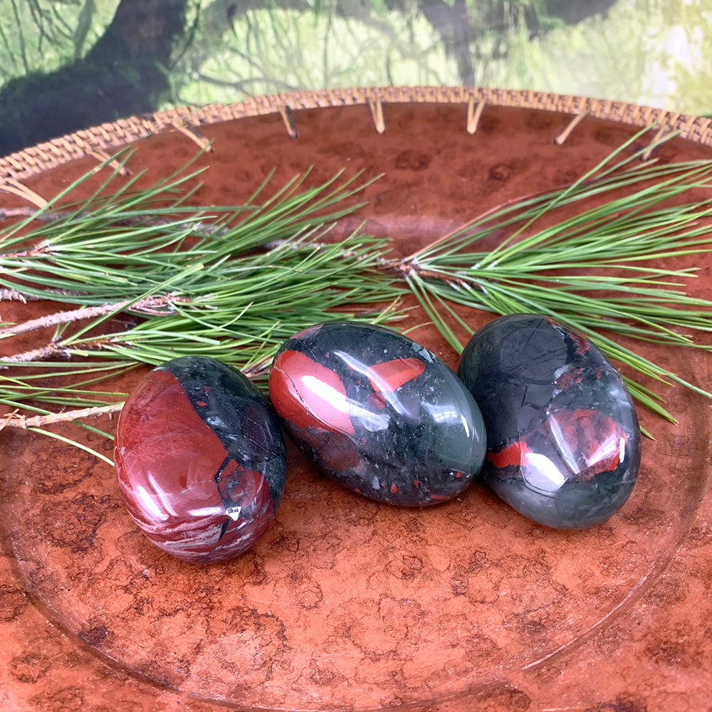 African Bloodstone Palmstone