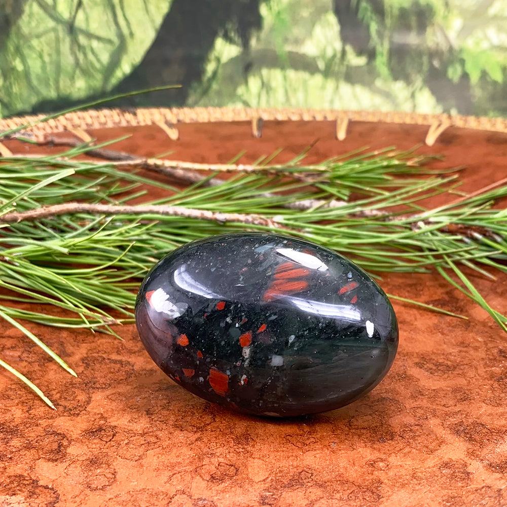 African Bloodstone Palmstone