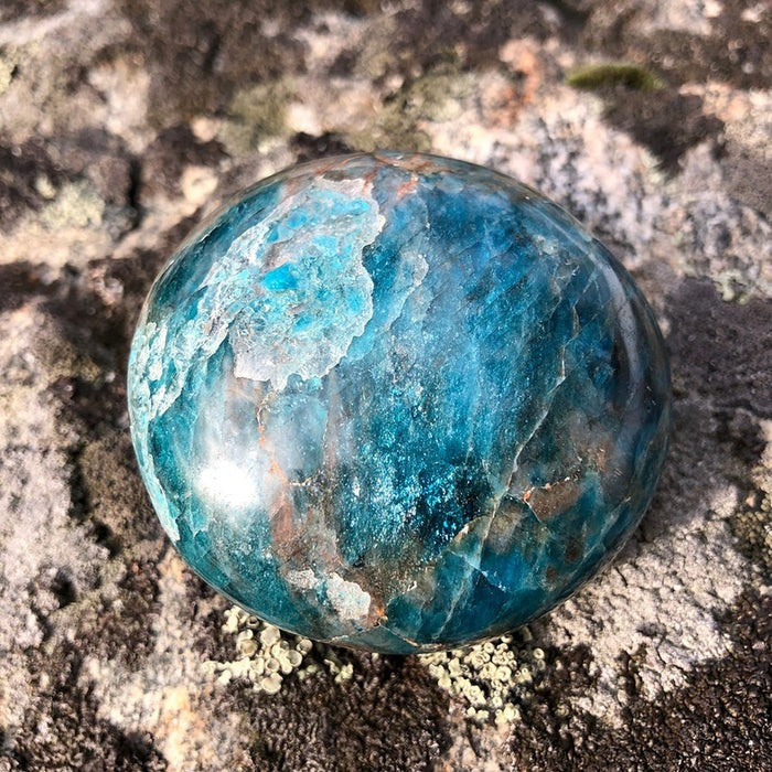 FREE GIVEAWAY! Apatite Palmstone - (Just Pay Cost of Shipping)