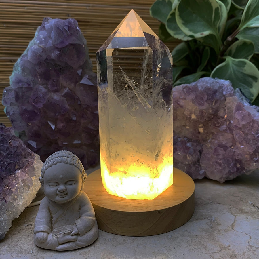 Crystal Mood Light (Quartz Generator) - wand