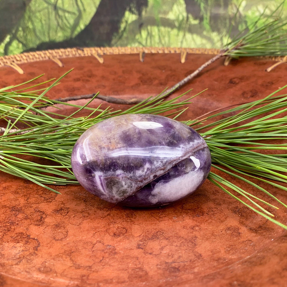 Dream Amethyst Palmstone