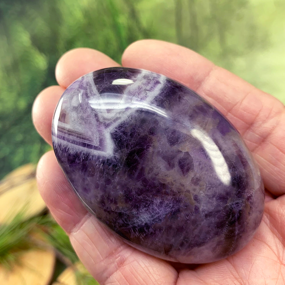 Dream Amethyst Palmstone