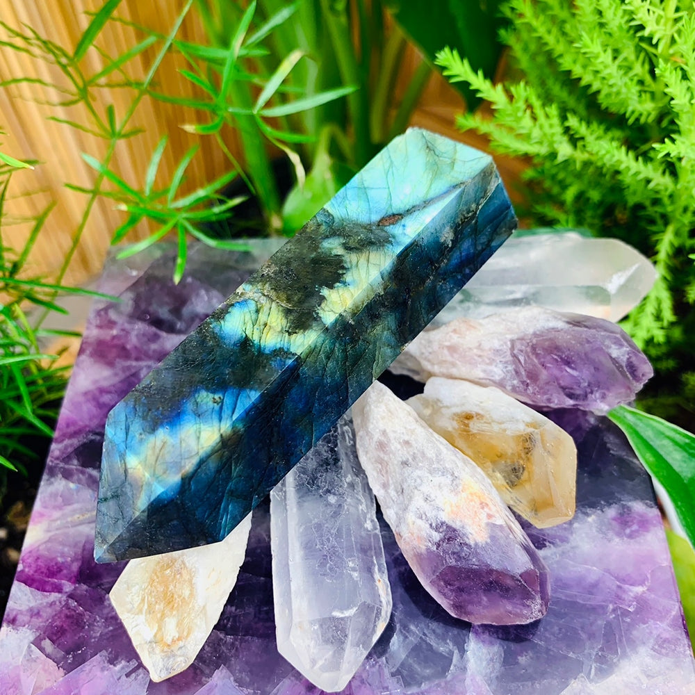 FREE GIVEAWAY! Labradorite Crystal Set (7 Pieces) - (Just Pay Cost of Shipping)