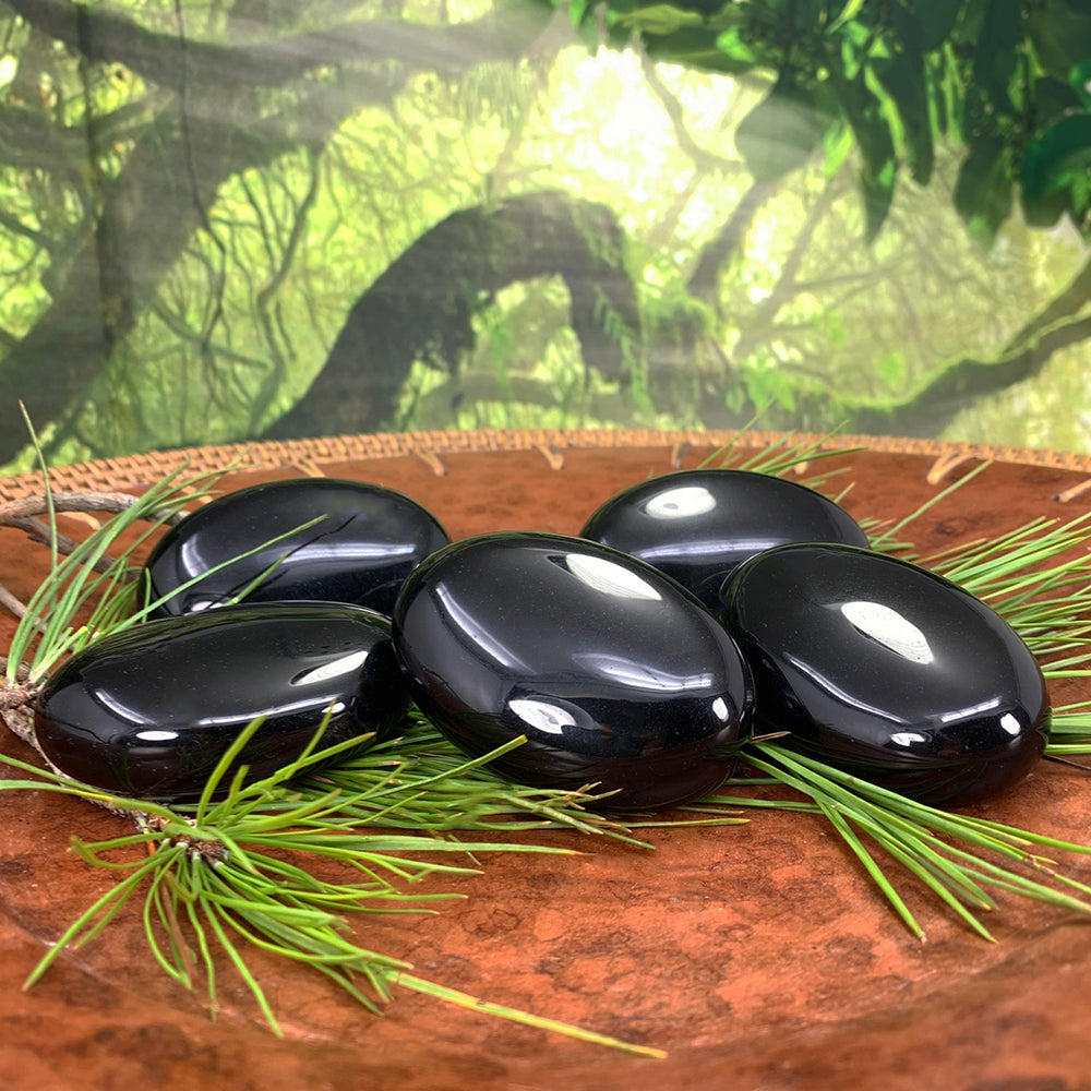 Obsidian Palmstone
