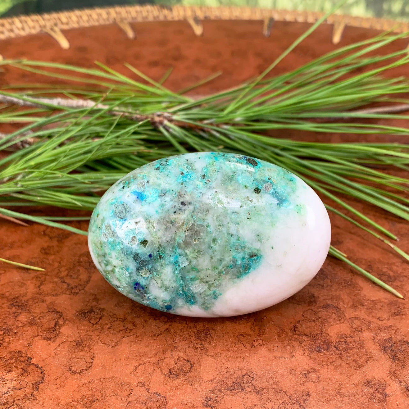 Chrysocolla Palmstone