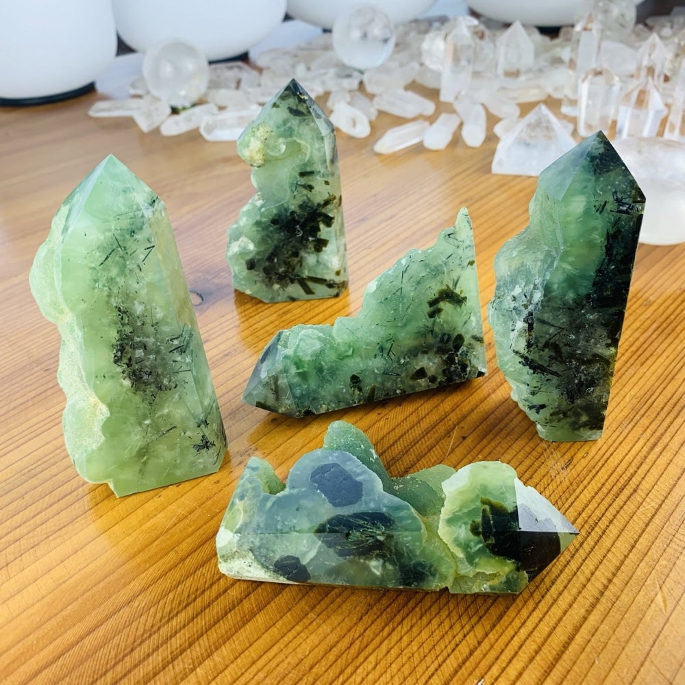 Prehnite Points - wand