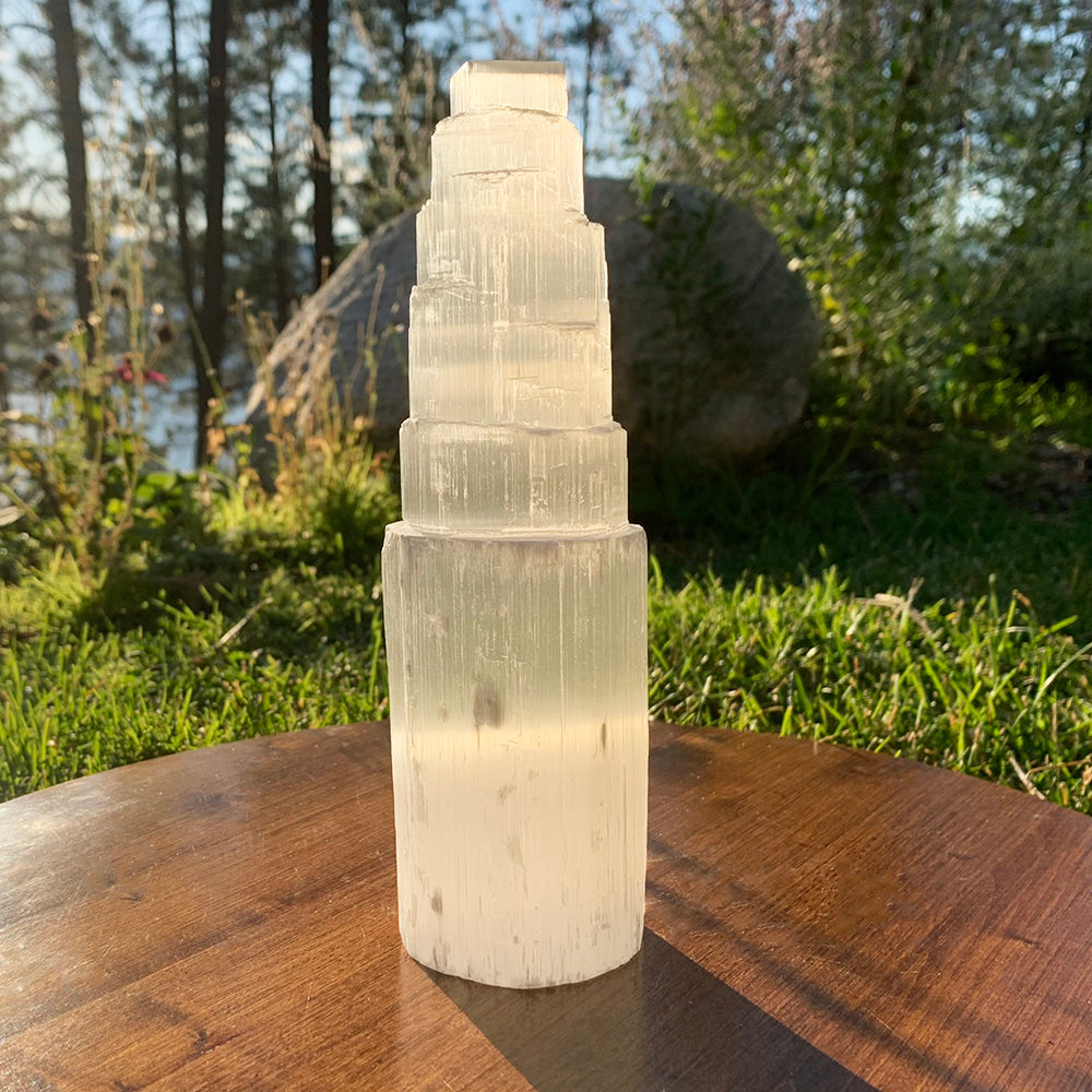 Selenite Crystal Tower